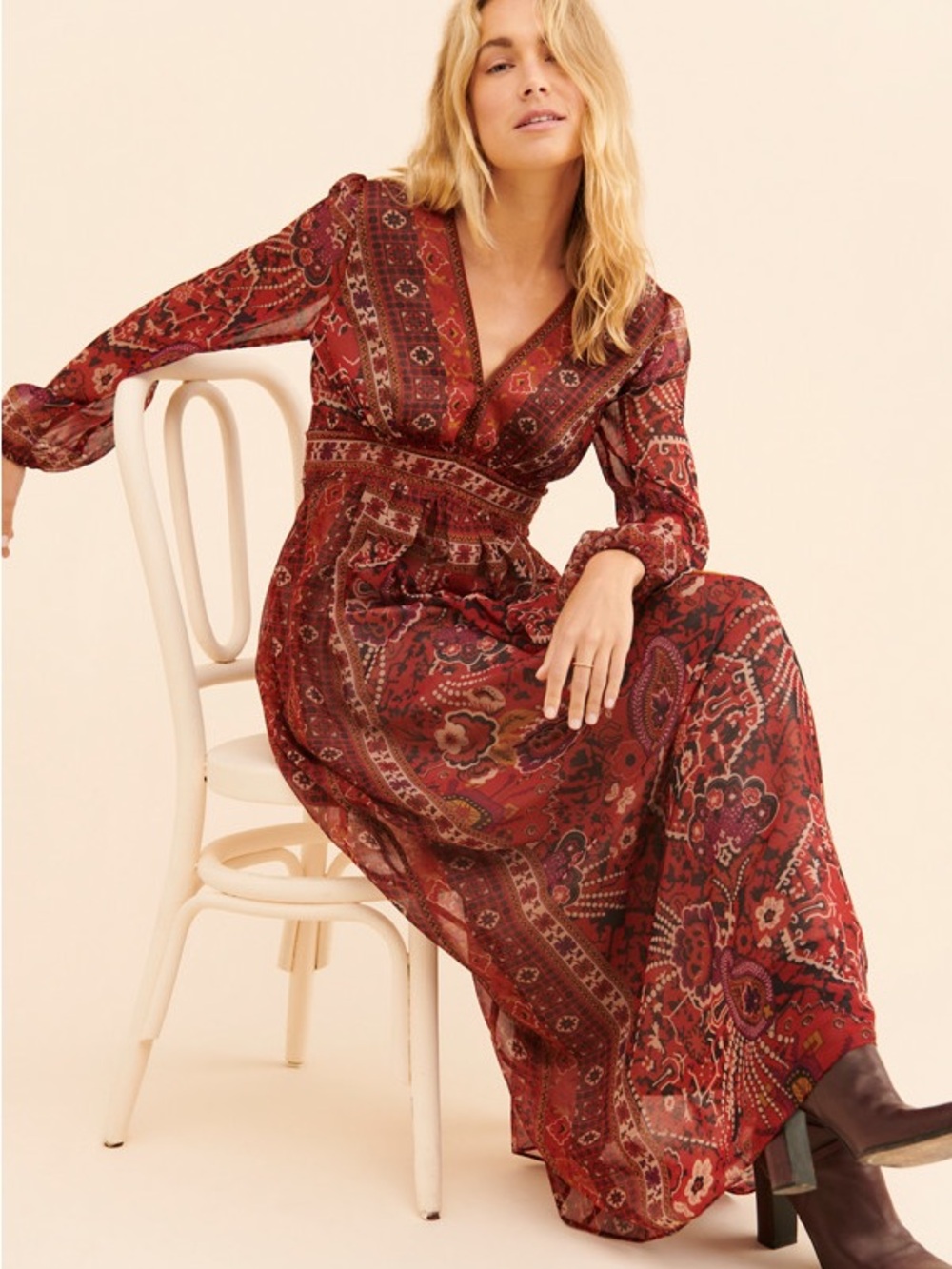 Anthropologie Ceret Maxi Dress by Ranna Gill